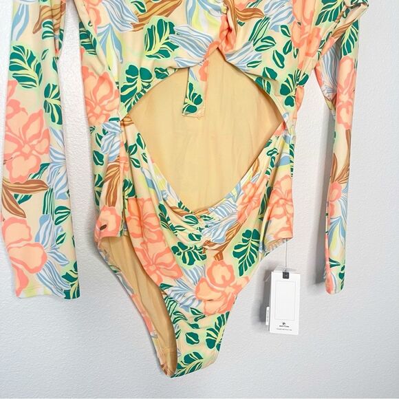 NEW Rip Curl Follow The Sun Long Sleeve Surfsuit in Light Orange Resortwear XXL - Picture 3 of 7